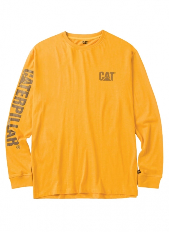 Meeste pikkade varrukatega T-särk CAT 1510034